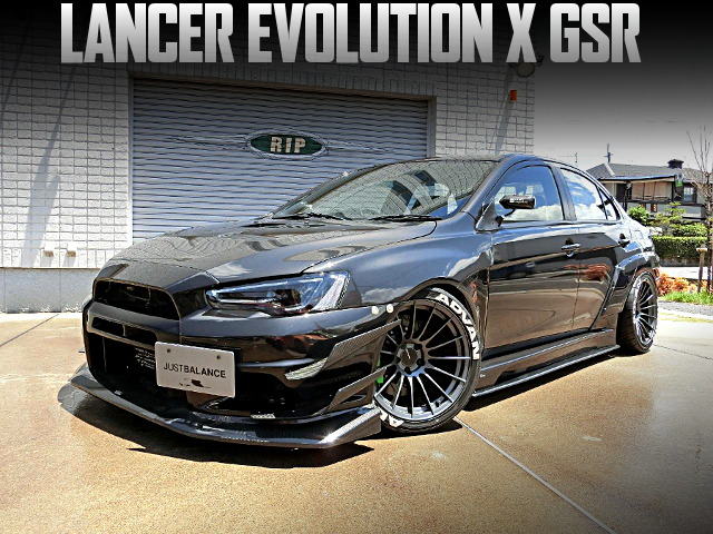 WIDEBODY LANCER EVOLUTION X GSR.