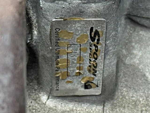 Spoon serial plate number.