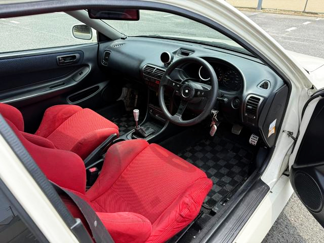 Interior of DC2 HONDA INTEGRA TYPE-R.