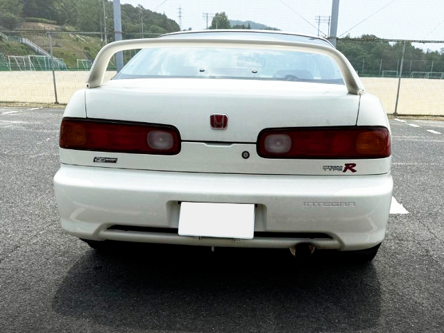 Rear exterior of DC2 HONDA INTEGRA TYPE-R.