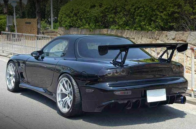 Rear exterior of FD3S RX-7 TYPE-R BATHURST.