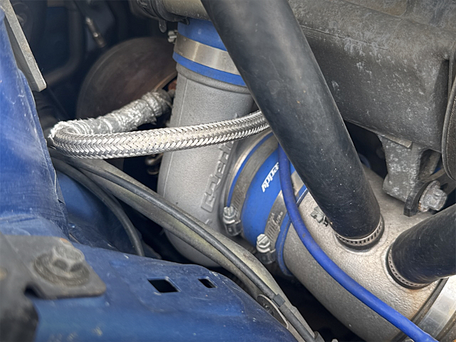 GREDDY turbocharger on 13B.