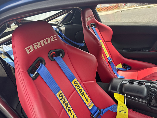 Seatsr of WIDEBODY FD3S MAZDA RX-7.