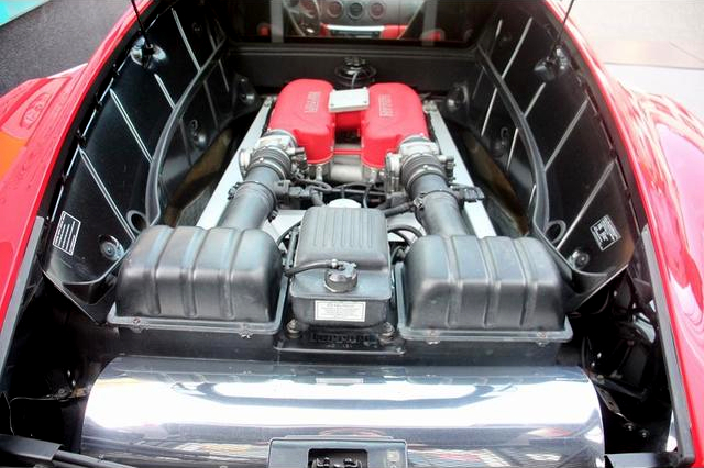 Engine room of 430 Styled FERRARI 360 MODENA.
