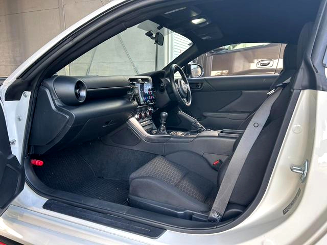 Interior of ZN8 TOYOTA GR86 RC.