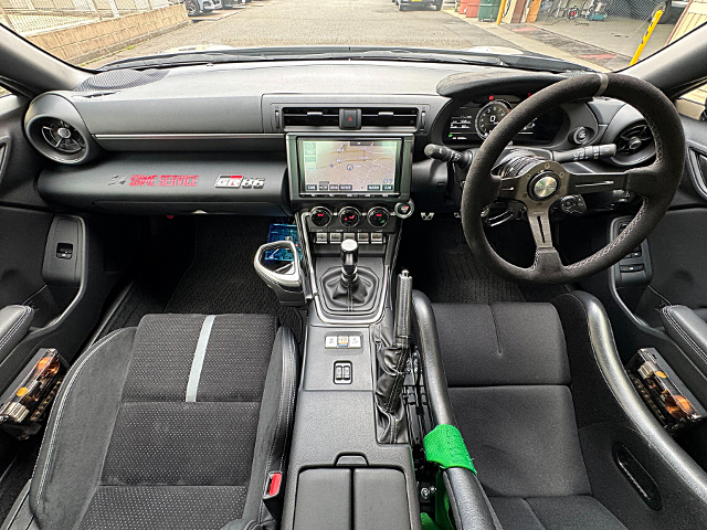 Interior of ZN8 TOYOTA GR86 RZ.
