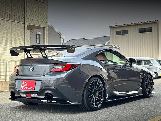 Rear exterior of ZN8 TOYOTA GR86 RZ.