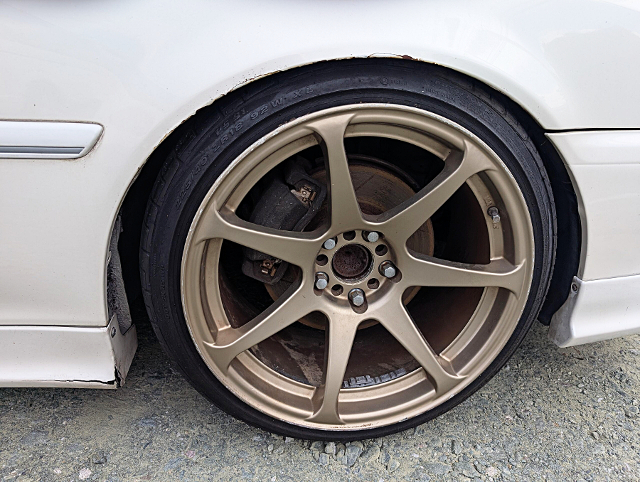 Aftermarket Rim.