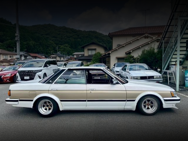 Side exterior of GX71 TOYOTA MARK 2.