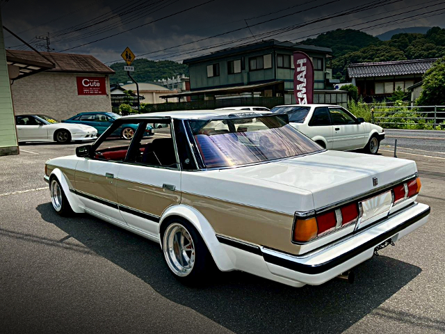 Rear exterior of GX71 TOYOTA MARK 2.