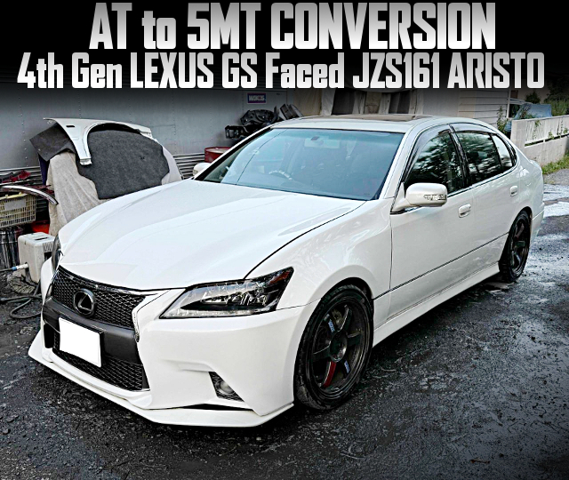 4th Gen LEXUS GS Faced JZS161 ARISTO with AT to 5MT CONVERSION.