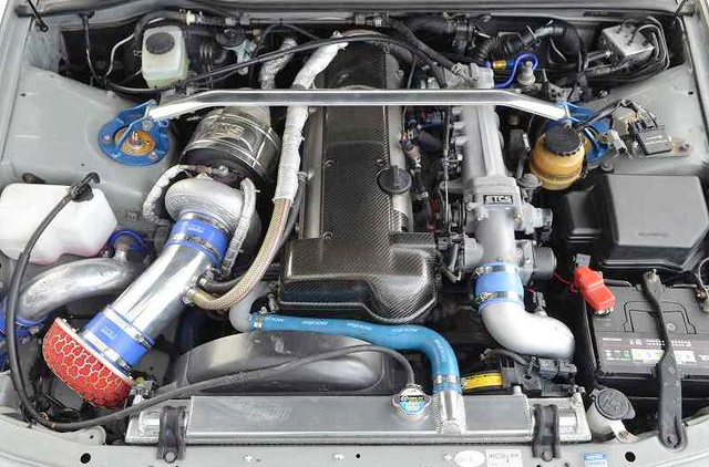 2JZ 3.1L stroker and TO4Z SINGLE TURBO.