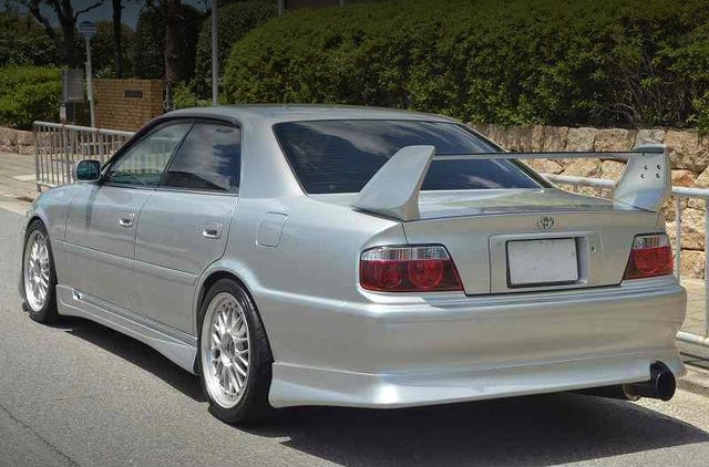 Rear exterior of JZX100 CHASER TOURER-V.