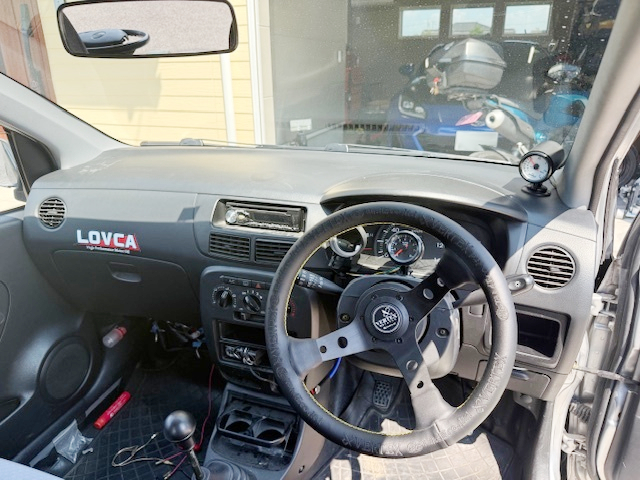 Interior of L260V DAIHATSU MIRA VAN.