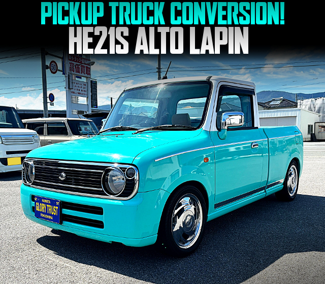 HE21S ALTO LAPIN to PICKUP TRUCK CONVERSION.