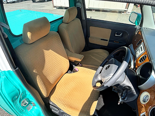 Interior seats of HE21S ALTO LAPIN to PICKUP TRUCK CONVERSION.