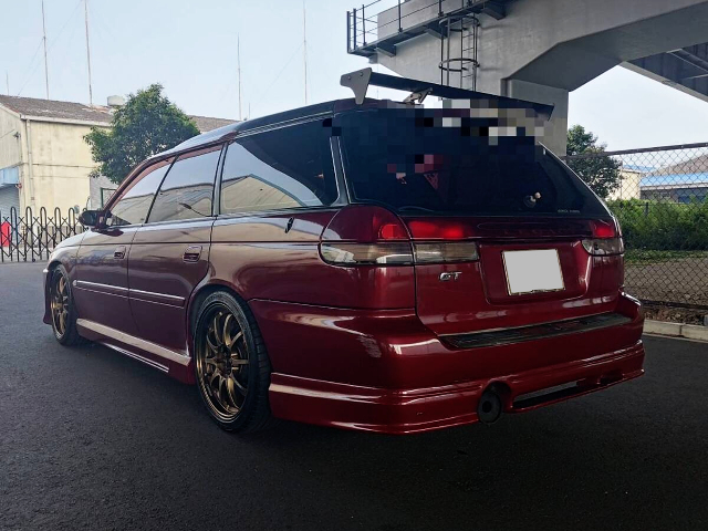 Rear exterior of BG5B LEGACY TOURING WAGON.