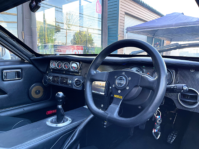 interior of RE-AMEMIYA Lotus Europa 20B.