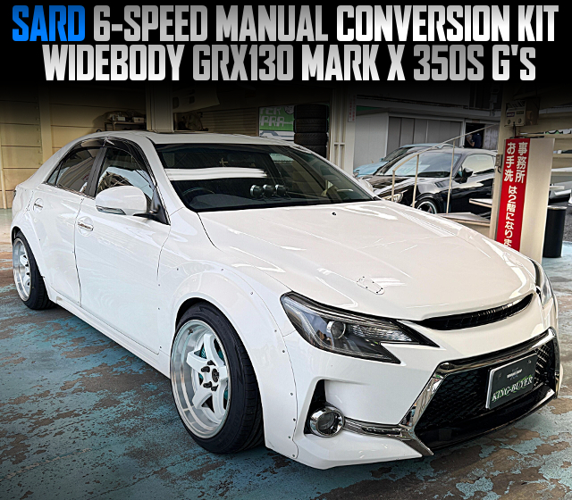 SARD 6-SPEED MANUAL CONVERSION KIT, in the WIDEBODY GRX130 MARK X 350S Gs.