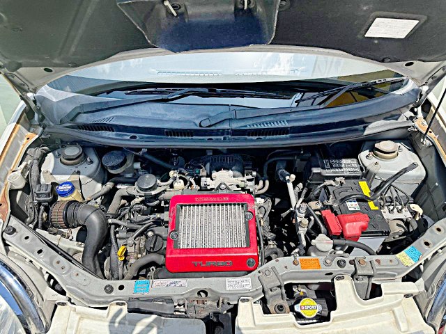 EF Turbo Inline-3 engine.