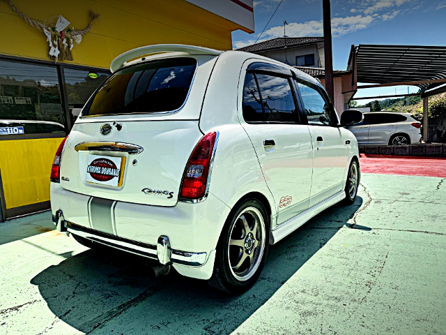 Rear exterior of 2nd Gen MIRA GINO PREMIUM X.