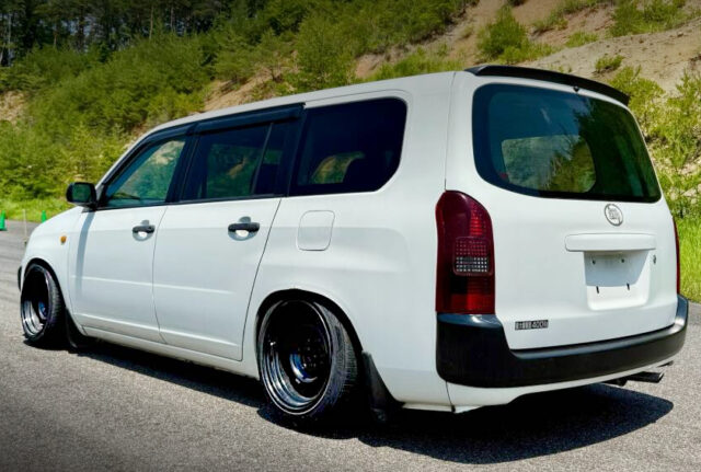 Rear exterior of Static NCP51V TOYOTA PROBOX.
