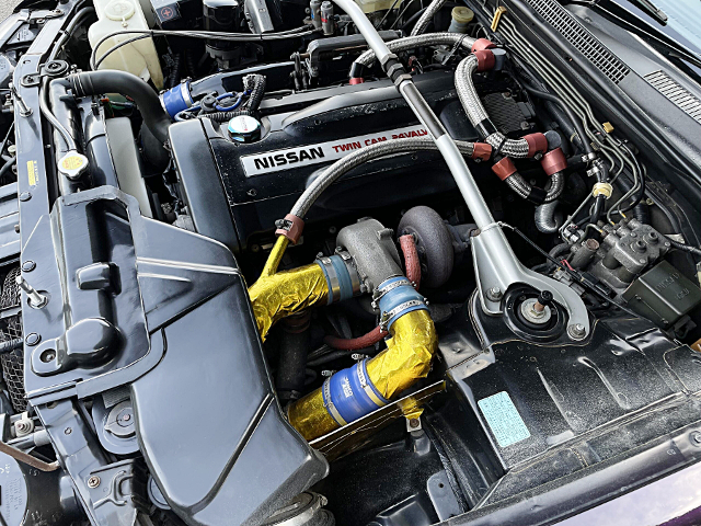 RB26 with IHI SINGLE TURBO.