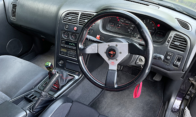 Interior of R33 SKYLINE GT-R.