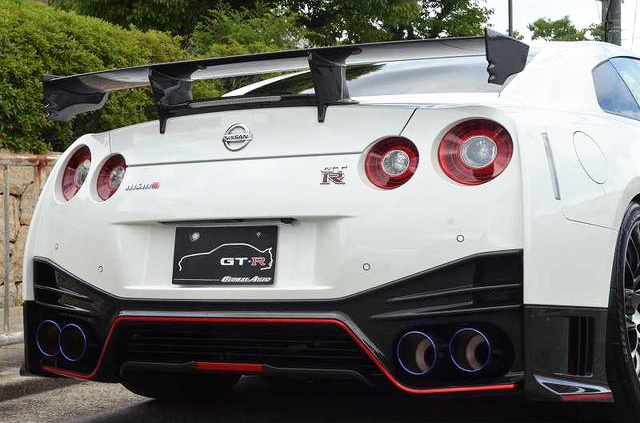 tail lights of R35 NISSAN GT-R NISMO.