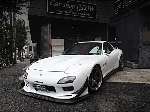 Front exterior of FD3S RX-7 SPIRIT-R TYPE-A.