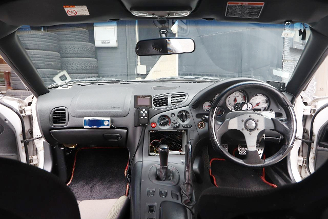 Interior of FD3S RX-7 SPIRIT-R TYPE-A.
