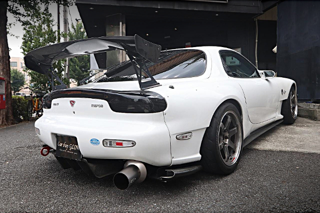 Rear exterior of FD3S RX-7 SPIRIT-R TYPE-A.