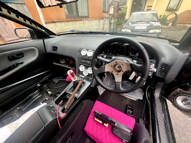 Interior of S13 NISSAN SILVIA.