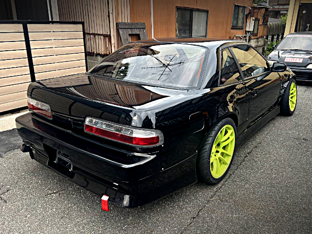 Rear exterior of S13 NISSAN SILVIA.
