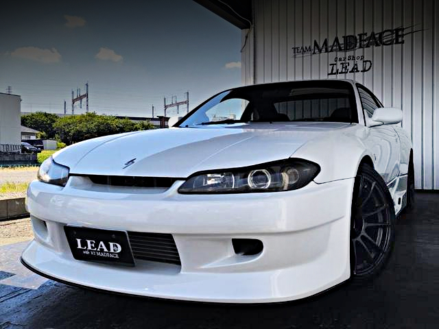 Front exterior of S15 NISSAN SILVIA SPEC-R.