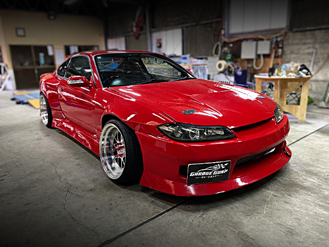 Front exterior of WIDEBODY S15 SILVIA SPEC-R.