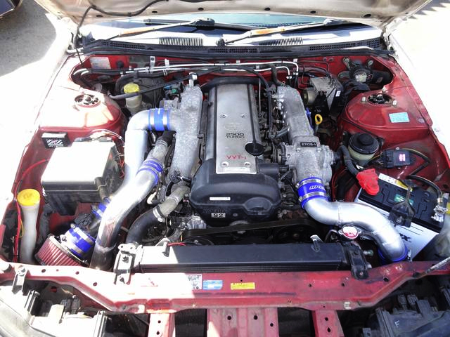 VVT-i 1JZ-GTE 2500cc turbo engine.