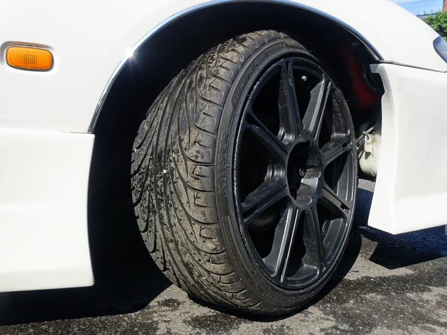 Rim and tire.