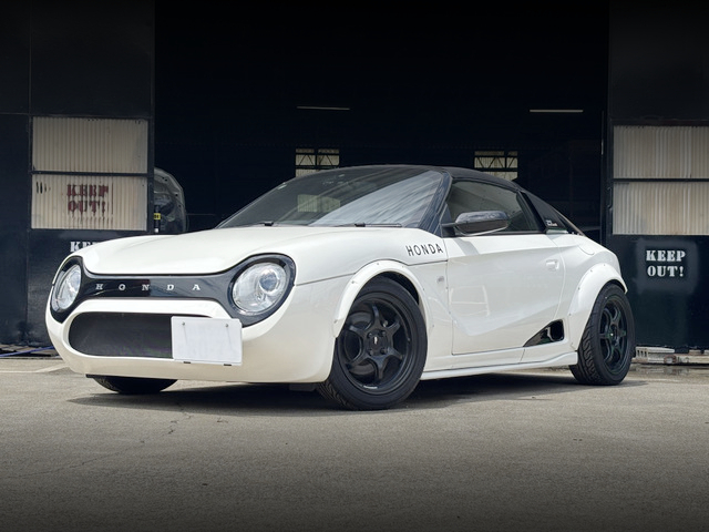 Front exterior of JW5 HONDA S660 Alpha NeoClassic.