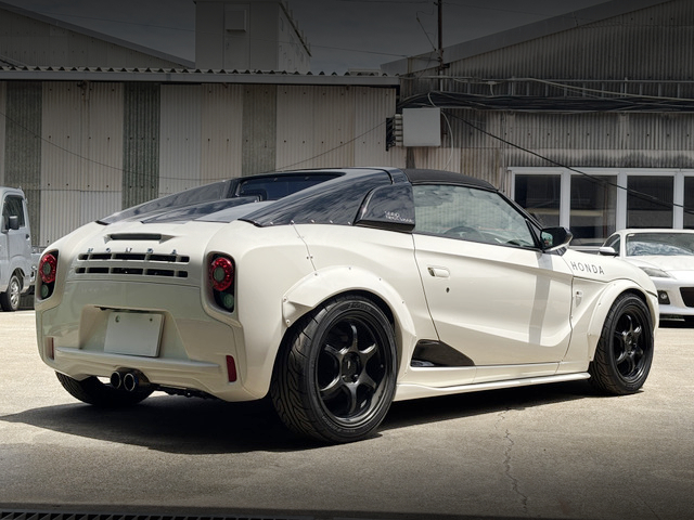 Rear exterior of JW5 HONDA S660 Alpha NeoClassic.