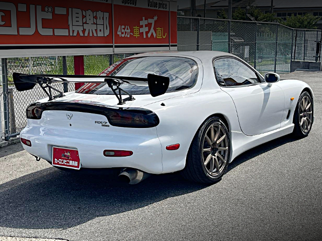 Rear exterior of FD3S MAZDA RX-7 TYPE-R 2.