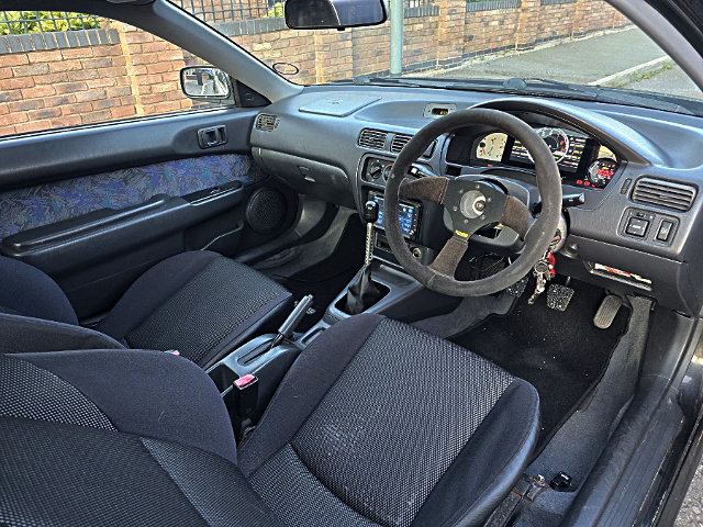 Interior of TOYOTA PASEO.