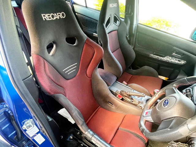 RECARO seats of OIRAM WIDEBODY VAB SUBARU WRX STI.