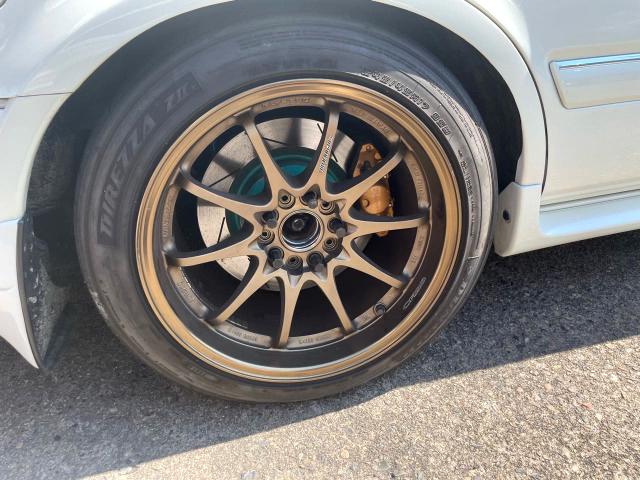 Brembo 2-POT caliper.