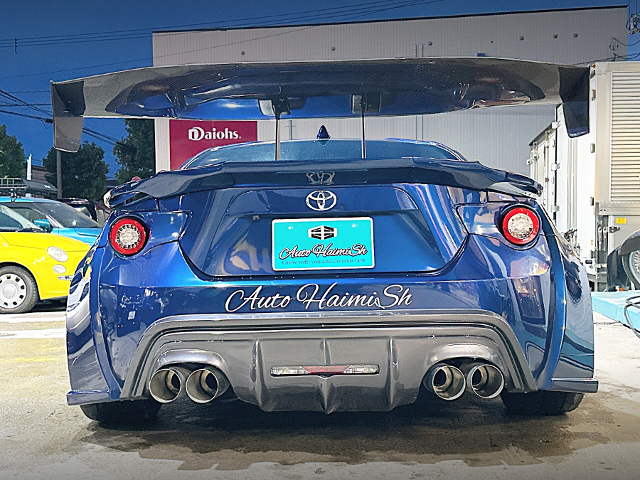 Tail light of WIDEBODY ZN6 TOYOTA 86GT LIMITED.