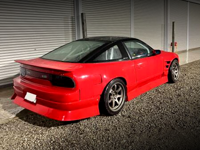 Rear exterior of RPS13 NISSAN 180SX.
