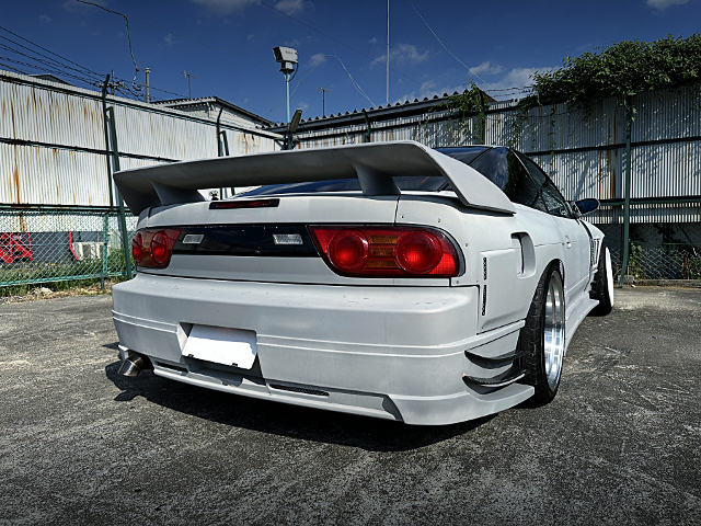 Rear exterior of NISSAN 180SX TYPE-3.