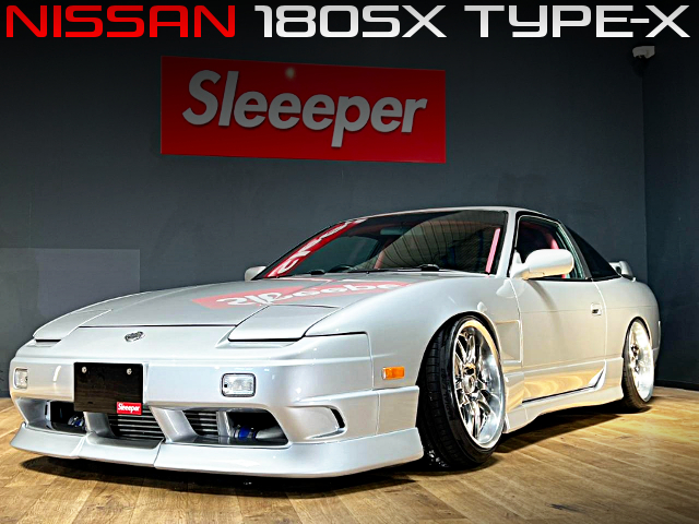 Static NISSAN 180SX TYPE-X.