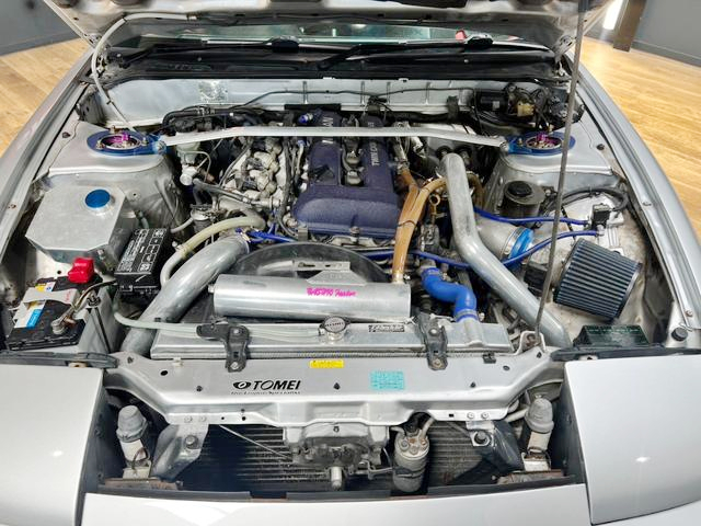 SR20DET turbo engine.