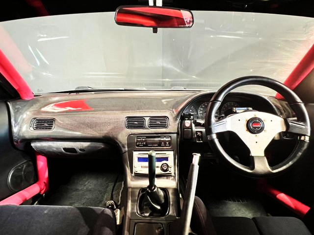 Interior of Static NISSAN 180SX TYPE-X.